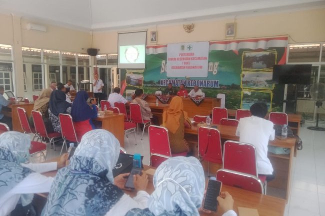 Rakor Lintas Sektoral Forum Kesehatan Kecamatan Kebonarum