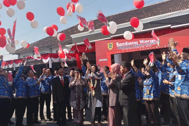SAMBANG WARGA PERDANA BUPATI KLATEN TAHUN 2024