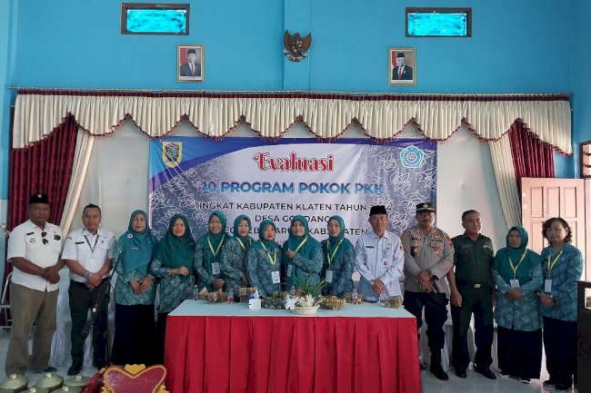Tim Evaluasi PKK Kabupaten Klaten Turun Langsung ke Desa Binaan Kecamatan Kebonarum