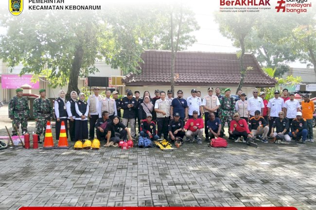 Perkuat Sinergi, Kecamatan Kebonarum Gelar Apel Siaga Bencana: Tanggap, Sigap, dan Siap!
