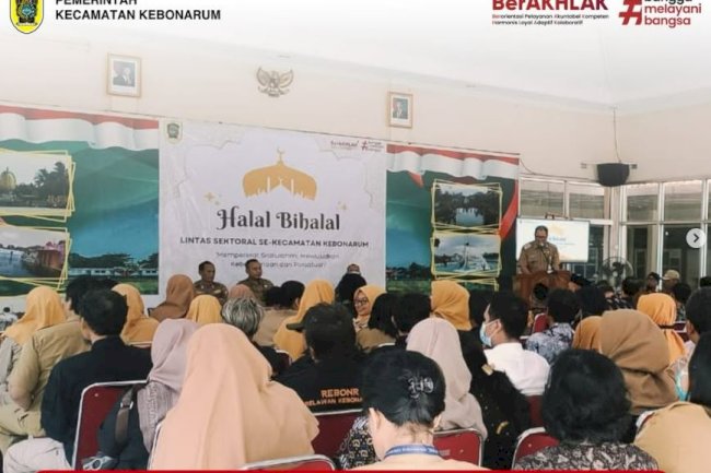 Perkuat Sinergi Lintas Sektoral, Pemerintah Kecamatan Kebonarum Gelar Halalbihalal Jalin Harmoni