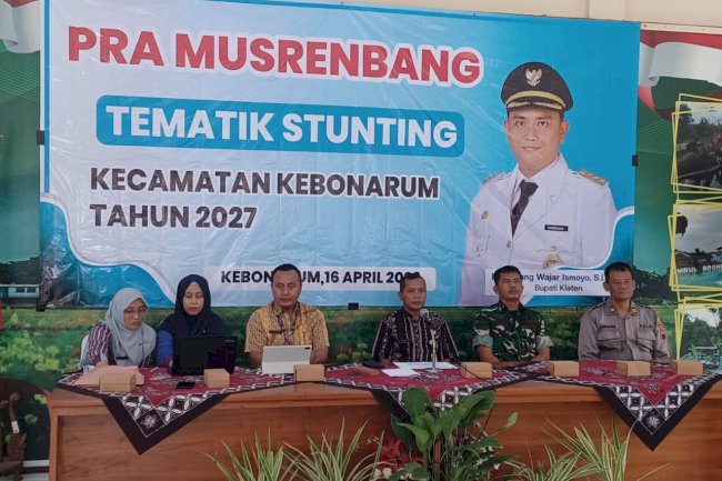 Upaya Percepatan Penurunan Stunting di Kecamatan Kebonarum Melalui Kolaborasi Lintas Sektor