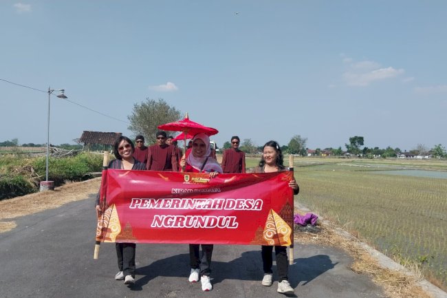 Kirab Budaya Desa Ngrundul Kecamatan Kebonarum Berlangsung Meriah, Lestarikan Tradisi dan Perkuat Kebersamaan