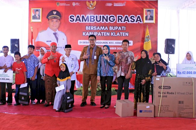 Eratkan Silaturahmi dan Serap Aspirasi, Pemkab Klaten Gelar Sambung Rasa 2026 di Desa Karangduren