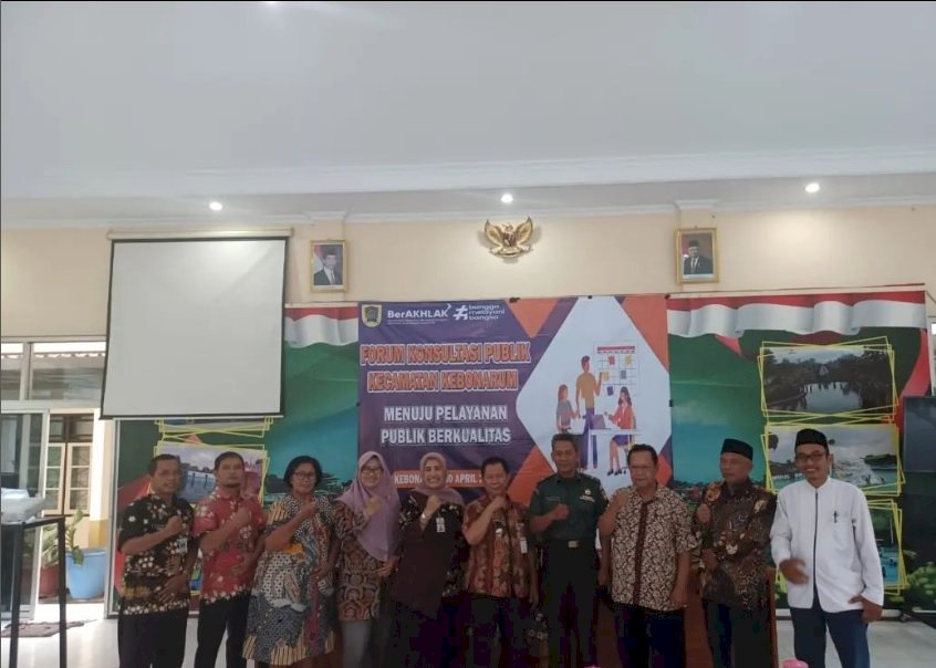 Forum Konsultasi Publik Kecamatan Kebonarum Tahun 2024