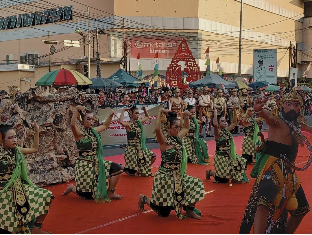 KEBONARUM MEMUKAU DALAM KIRAB BUDAYA KLATEN 2024