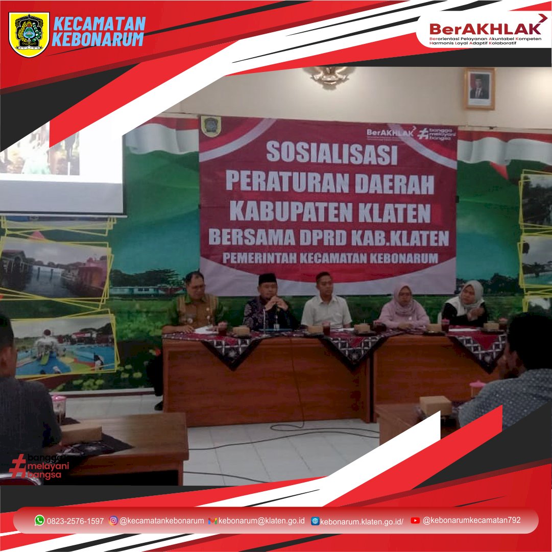 Sosialiasi Perda Nomor 6 Tahun 2018: DPRD Klaten Ajak Warga Kebonarum Kelola Sampah Lebih Baik
