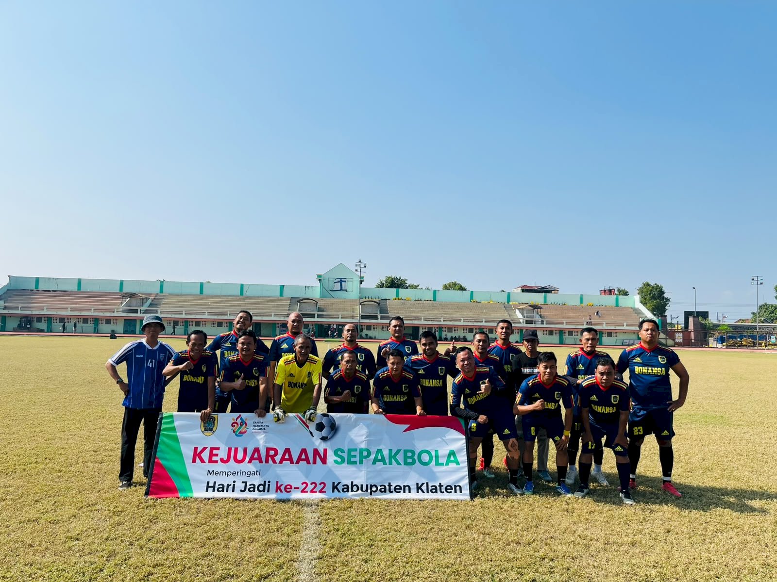 Kecamatan Kebonarum Meraih Kemenangan 3–0 atas Kecamatan Karangnongko di Stadion Trikoyo