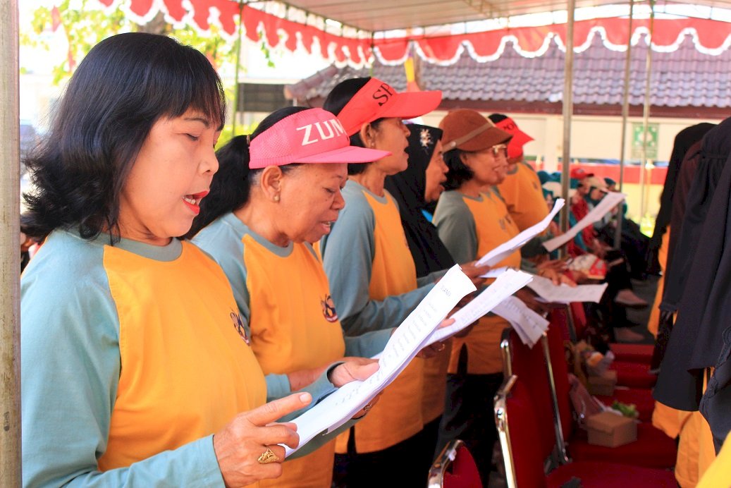 Semarak Peringatan Hari Jadi Klaten ke-222, HUT RI ke-81, dan HKG PKK ke-54 di Kebonarum