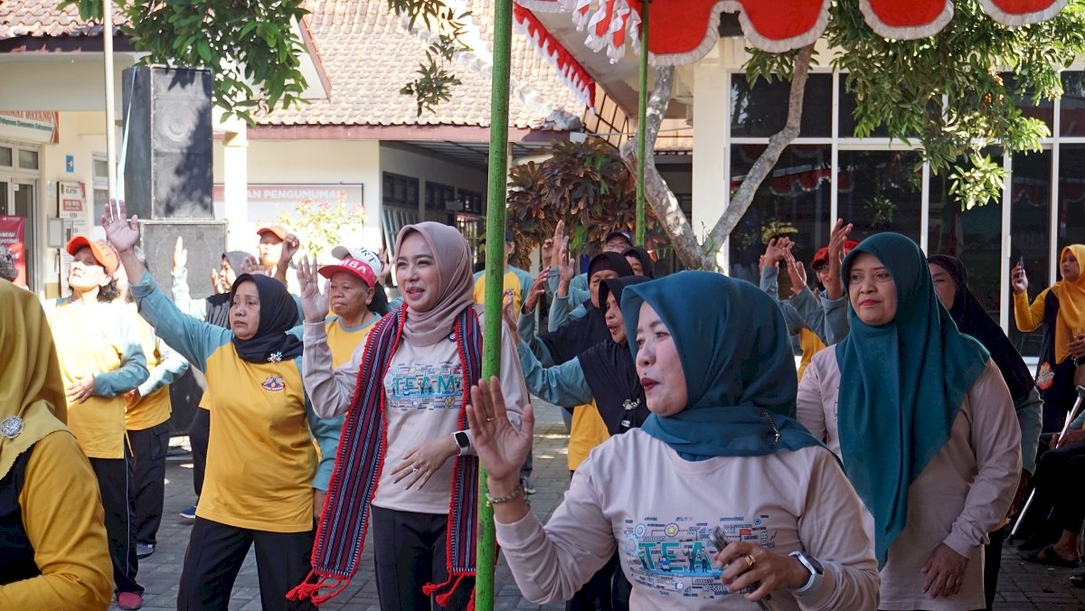 Semarak Peringatan Hari Jadi Klaten ke-222, HUT RI ke-81, dan HKG PKK ke-54 di Kebonarum