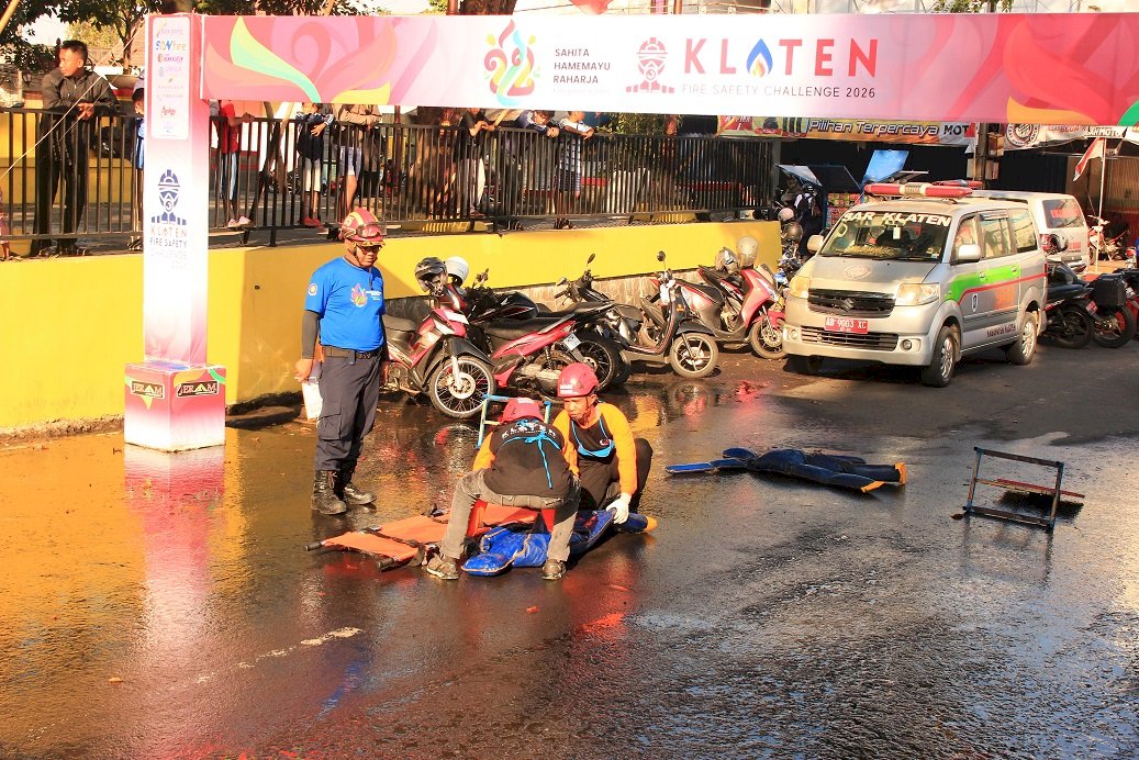 Semangat Pantang Padam! Relawan Kebonarum (REBORN) Pertahankan Gelar Juara 1 Klaten Fire Safety Challenge 2026