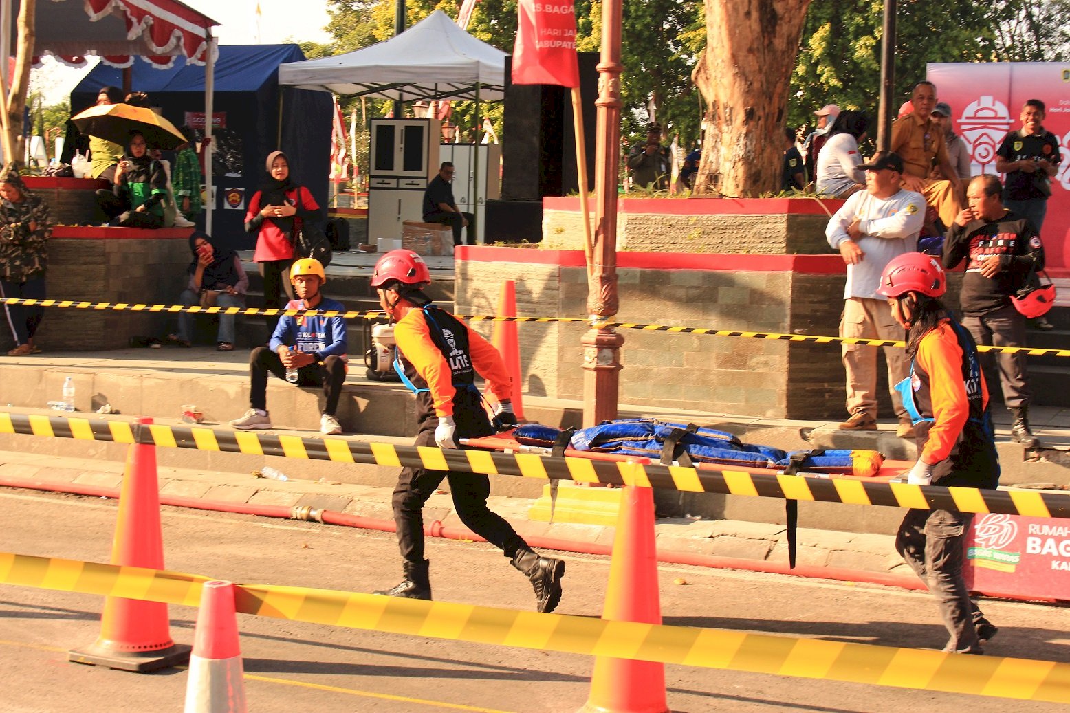 Semangat Pantang Padam! Relawan Kebonarum (REBORN) Pertahankan Gelar Juara 1 Klaten Fire Safety Challenge 2026