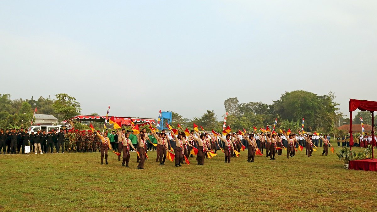 Sukses dan Khidmat, Upacara HUT RI ke-81 Kecamatan Kebonarum Gelar di Lapangan Umbul Brondong