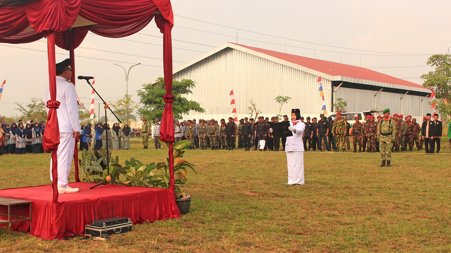 Sukses dan Khidmat, Upacara HUT RI ke-81 Kecamatan Kebonarum Gelar di Lapangan Umbul Brondong