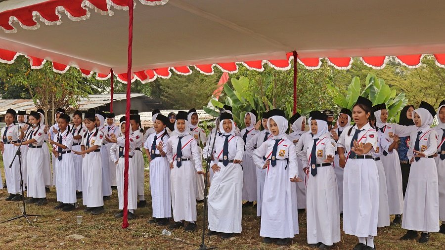 Sukses dan Khidmat, Upacara HUT RI ke-81 Kecamatan Kebonarum Gelar di Lapangan Umbul Brondong
