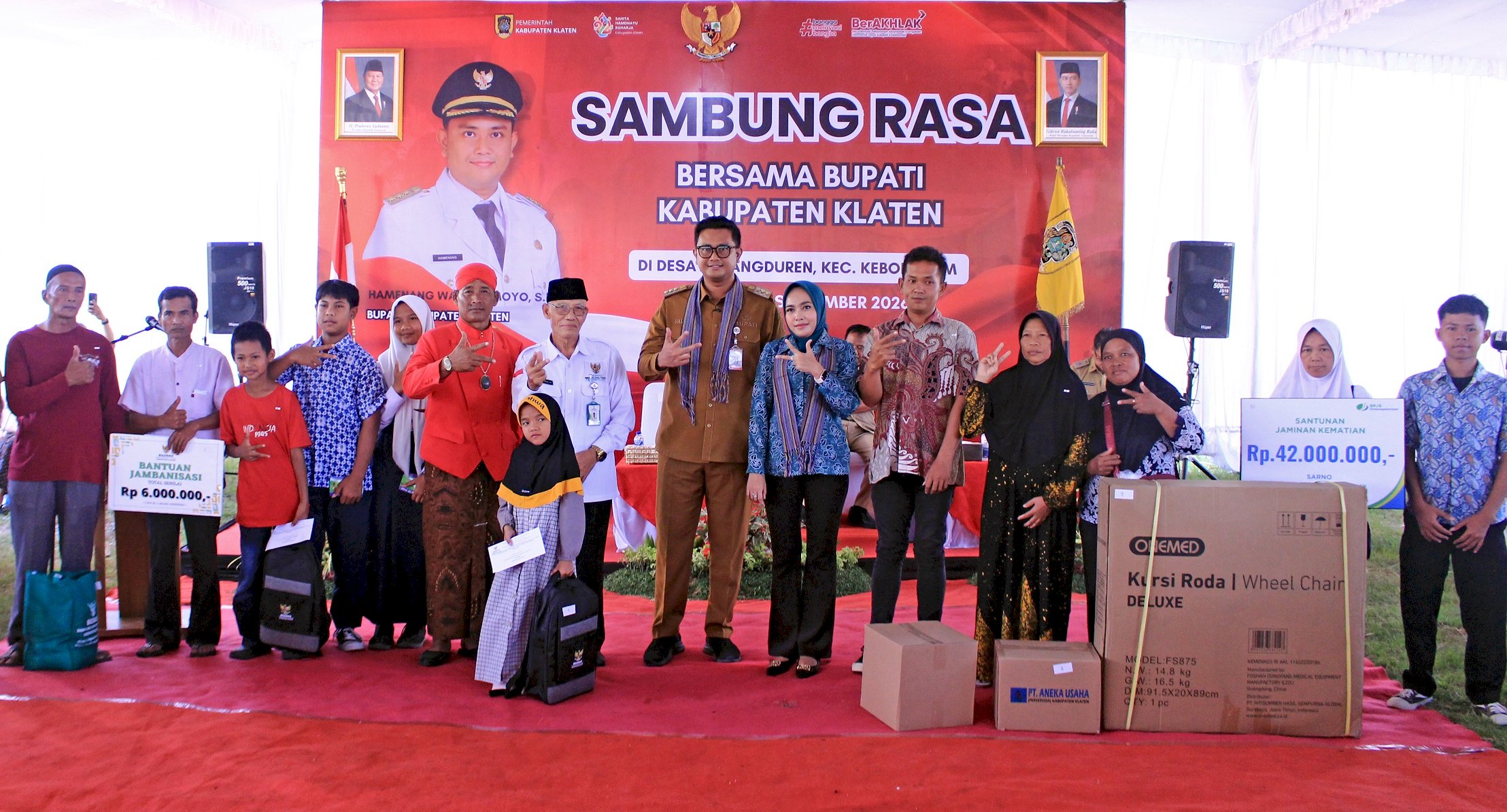 Eratkan Silaturahmi dan Serap Aspirasi, Pemkab Klaten Gelar Sambung Rasa 2026 di Desa Karangduren