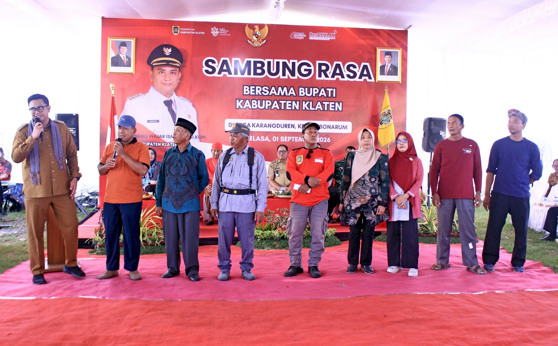 Eratkan Silaturahmi dan Serap Aspirasi, Pemkab Klaten Gelar Sambung Rasa 2026 di Desa Karangduren